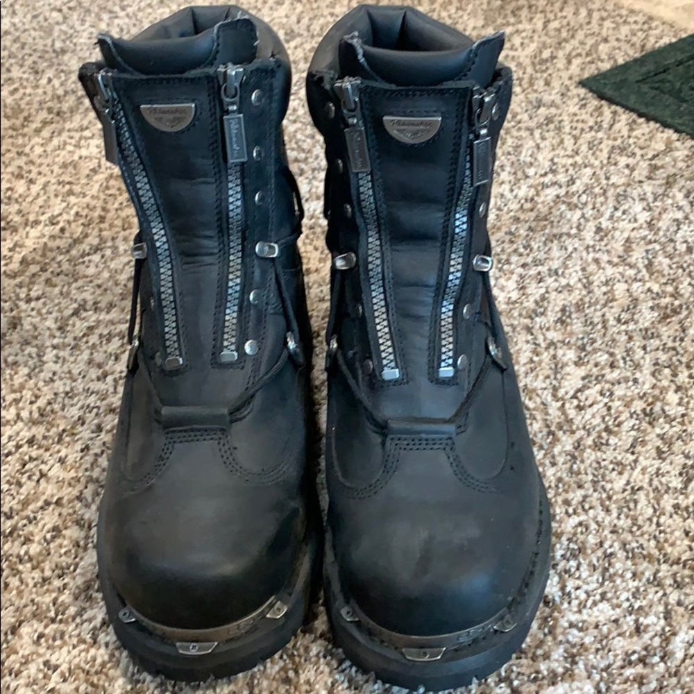 Milwaukee motorcycle boots sz 10 like new